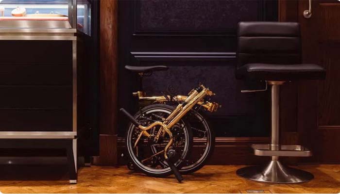 Olimpiade Paris 2024, Brompton Rilis Sepeda Sultan Beroda Emas